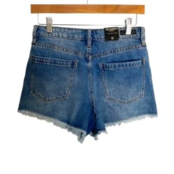 NWT Blank NYC Vintage High Rise Jean Shorts 25 - Picture 3 of 4